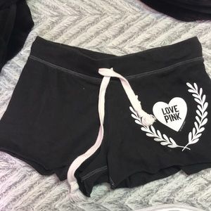 Black Victoria Secret Shorts